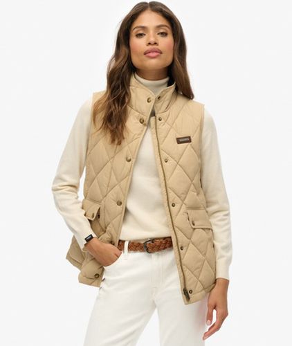 Veste Sans Manches à Doublure Bordée de Velours Côtelé Taille: 36 - Superdry - Modalova