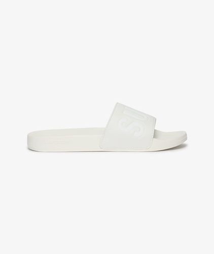 Imprimé De Logo Code Core Claquettes De Piscine, , Pointure: 8-9 - Superdry - Modalova