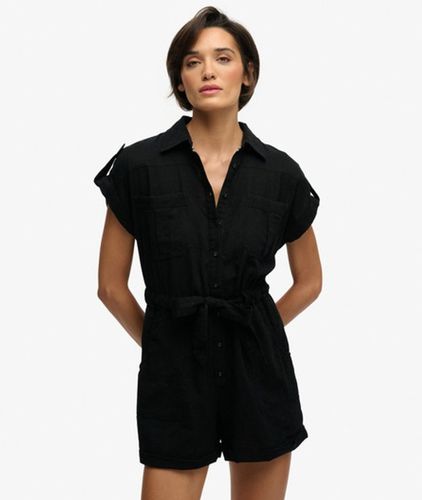Damen Utility-playsuit mit Gürtel - Größe: 42 - Superdry - Modalova