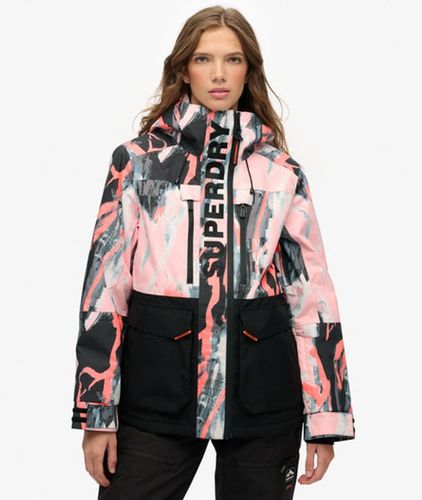 Damen Ultimate Freestyle Skijacke - Größe: 38 - Superdry - Modalova