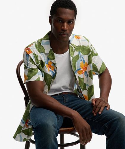 Chemise à Manches Courtes Imprimé Hawaïen Taille: Xxl - Superdry - Modalova
