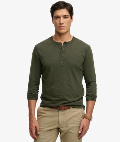 T-shirt Henley à Manches Longues Taille: L - Superdry - Modalova