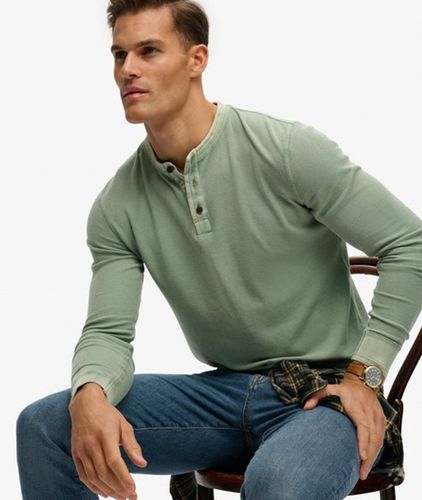 Haut Henley Texturé Léger Taille: S - Superdry - Modalova