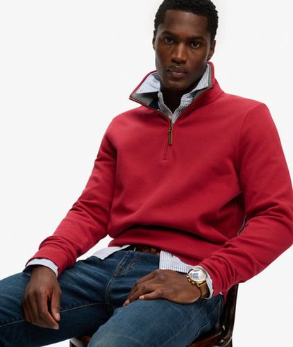 Sweat Piqué Demi-zip Essential Taille: XL - Superdry - Modalova