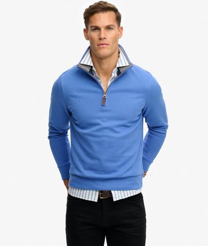 Sweat Piqué Demi-zip Essential Taille: XL - Superdry - Modalova