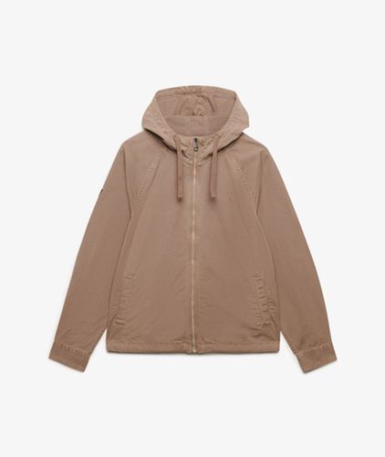 Herren Twill-jacke mit Kapuze in Washed-optik - Größe: M - Superdry - Modalova