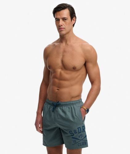 Short de Bain 16 Pouces Logo Imprimé Taille: S - Superdry - Modalova