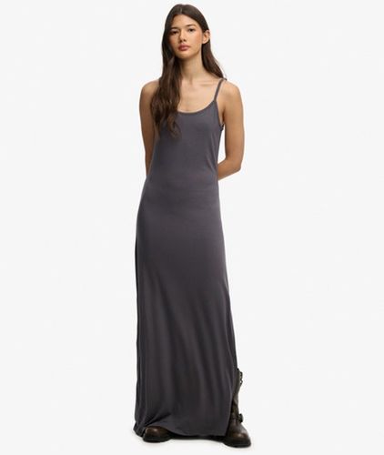 Robe Longue à Bretelles Fines en Jersey Taille: 36 - Superdry - Modalova