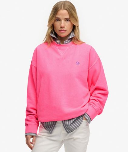 Damen Studios Sweatshirt mit Lockerer Passform - Größe: 44 - Superdry - Modalova