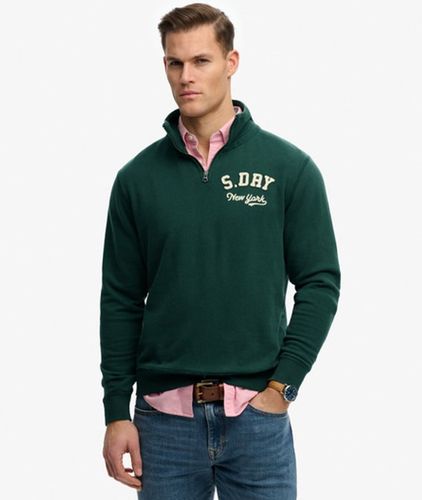 Sweat Athletic Vintage Demi-zip Taille: L - Superdry - Modalova