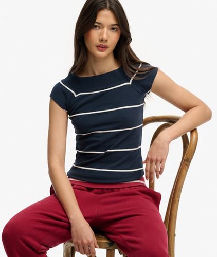 Damen Athletic Top mit Schmaler Passform - Größe: 36 - Superdry - Modalova