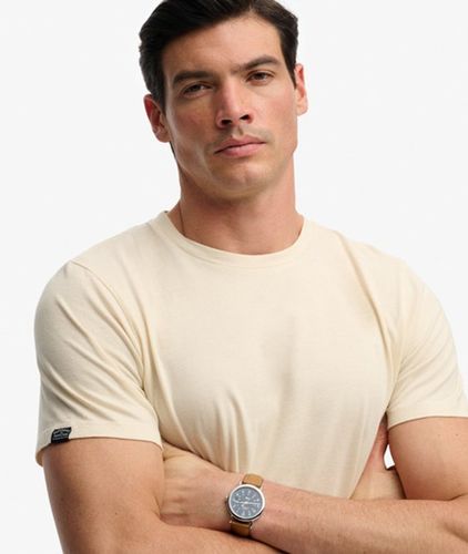 Herren Classic Essential T-shirt - Größe: L - Superdry - Modalova