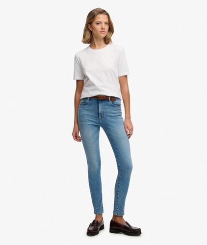 Damen Skinny Jeans aus Bio-baumwolle mit Hohem Bund - Größe: 25/30 - Superdry - Modalova