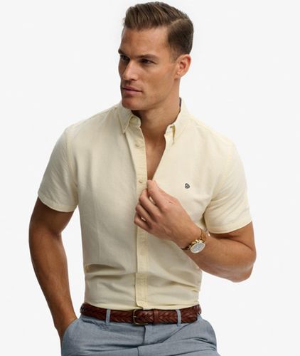 Chemise Oxford Preppy à Manches Courtes Taille: M - Superdry - Modalova