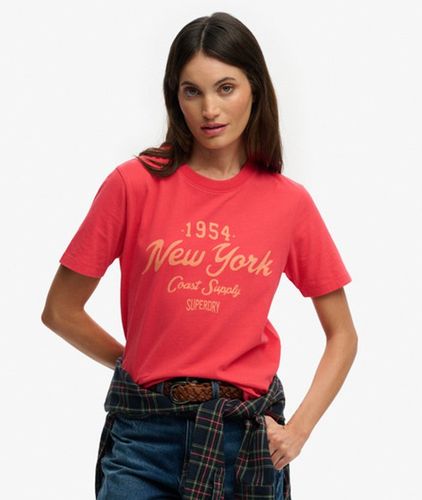T-shirt Beach Club Coupe Décontractée Taille: 38 - Superdry - Modalova