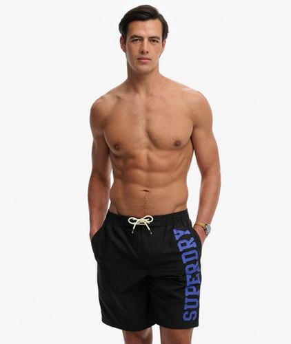 Herren Logo 19-Inch Boardshorts - Größe: Xxl - Superdry - Modalova