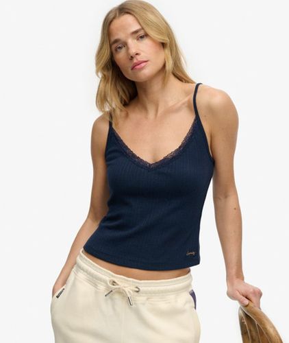 Débardeur Pointelle Col V Athletic Essentials Taille: 44 - Superdry - Modalova