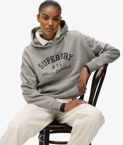 Coton Imprimé Athletic Essentials Décontracté Sweat À Capuche, , Taille: 36 - Superdry - Modalova
