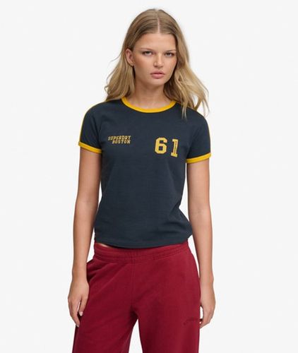 T-shirt à Rayures Athletic Essentials Taille: 44 - Superdry - Modalova