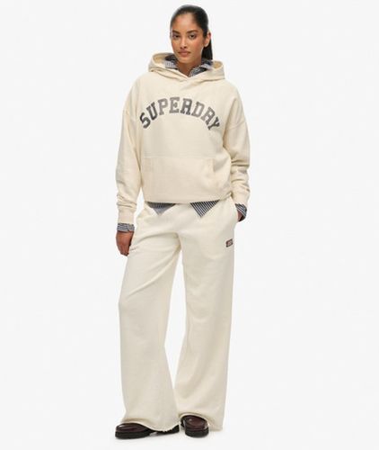 Damen Athletic Essentials Jogginghose mit Geradem Bein - Größe: 44 - Superdry - Modalova