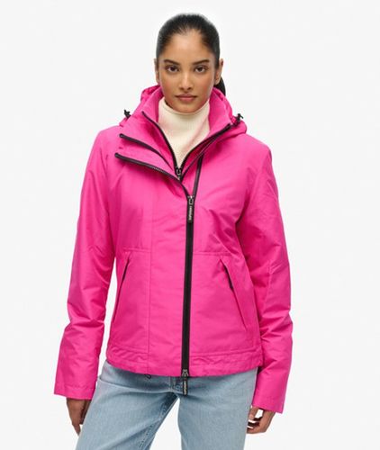 Damen Kapuzen-bergwindjacke - Größe: 42 - Superdry - Modalova