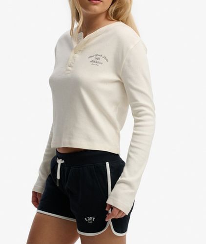 Haut à Manches Longues Athletic Essentials Avec Boutons Taille: 36 - Superdry - Modalova