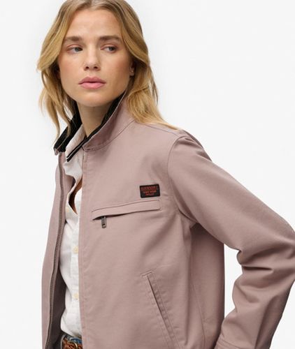 Damen Ranch-jacke mit Cordkragen - Größe: 36 - Superdry - Modalova