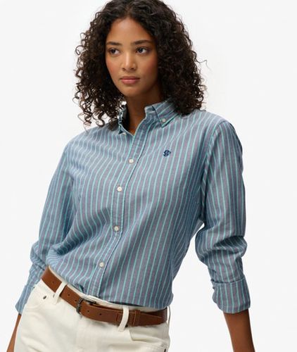 Chemise Oxford Slim Manches Longues Taille: 44 - Superdry - Modalova