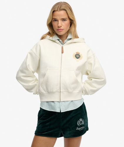 Sweat à Capuche Zippé Country Club Taille: 40 - Superdry - Modalova