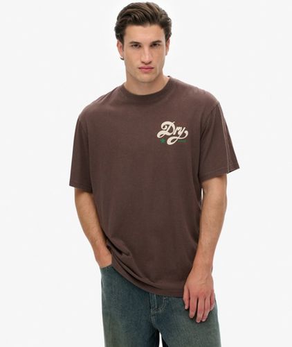 T-shirt Tap Room OverTaille Taille: S - Superdry - Modalova