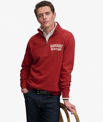 Sweat Athletic Vintage Demi-zip Taille: Xxl - Superdry - Modalova