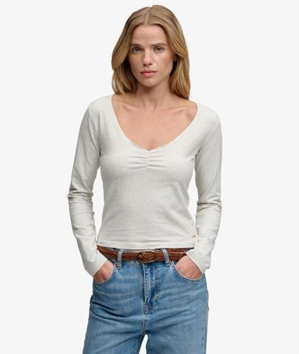 Haut Manches Longues Athletic Essential Froncé Taille: 40 - Superdry - Modalova