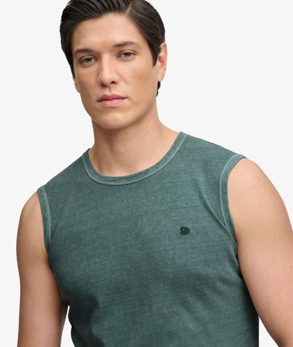 Herren Classic Cotton Linen Top mit Lockerer Passform - Größe: L - Superdry - Modalova
