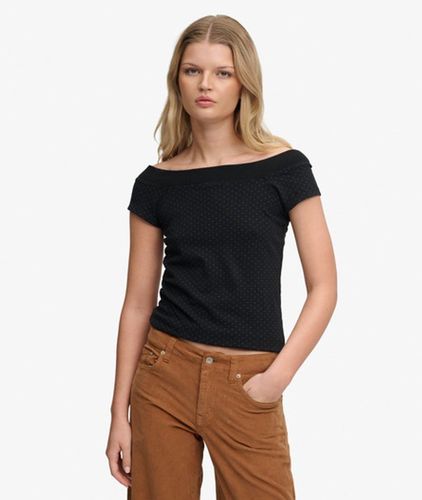 Damen Athletic Top mit Schmaler Passform - Größe: 42 - Superdry - Modalova