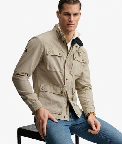 Herren The Merchant Store Racer Jacke Lockere Passform - Größe: L - Superdry - Modalova