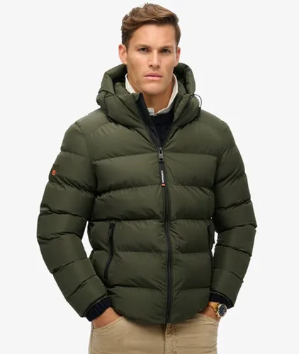 Herren Kapuzen-sportpufferjacke - Größe: XL - Superdry - Modalova