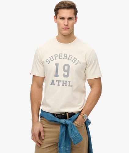 Coton Imprimé Graphique Vintage Athletic Essential T-shirt, , Taille: L - Superdry - Modalova