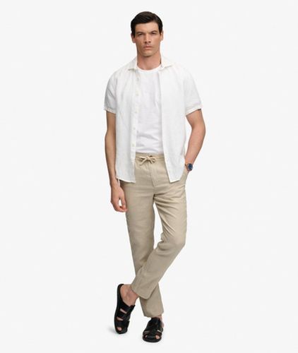 Pantalon en Lin Merchant Taille: M - Superdry - Modalova