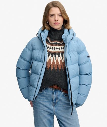 Damen Kapuzen-sportpufferjacke - Größe: 46 - Superdry - Modalova