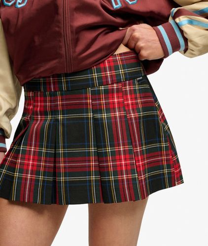 Mini-jupe Plissée Avec Short Intégré Taille: 36 - Superdry - Modalova
