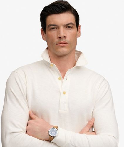 Herren Classic Preppy Longsleeve mit Lockerer Passform - Größe: S - Superdry - Modalova