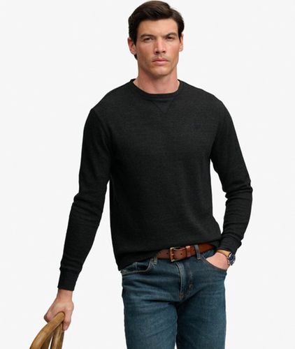 Herren Classic Slub Waffle Top mit Lockerer Passform - Größe: L - Superdry - Modalova
