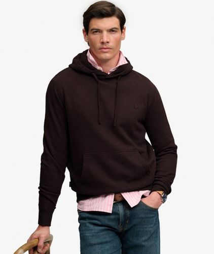 Herren Baumwolle Gesticktes Essential SD Co Logo Kapuzenpullover, , Größe: L - Superdry - Modalova
