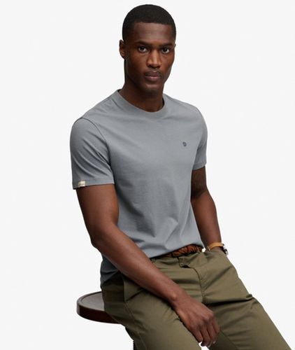 Herren Sd & co Logo T-shirt mit Schmaler Passform - Größe: L - Superdry - Modalova