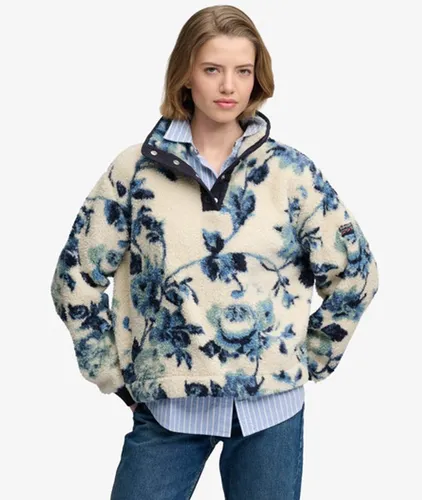 Damen Superweicher Bedruckter Teddy-fleece - Größe: 46 - Superdry - Modalova