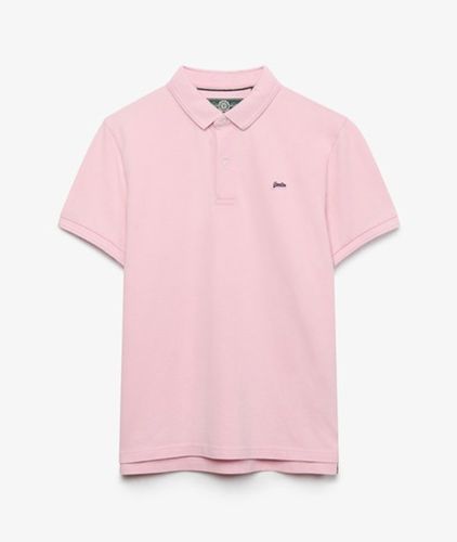 Herren Classic Pique Poloshirt mit Lockerer Passform - Größe: M - Superdry - Modalova
