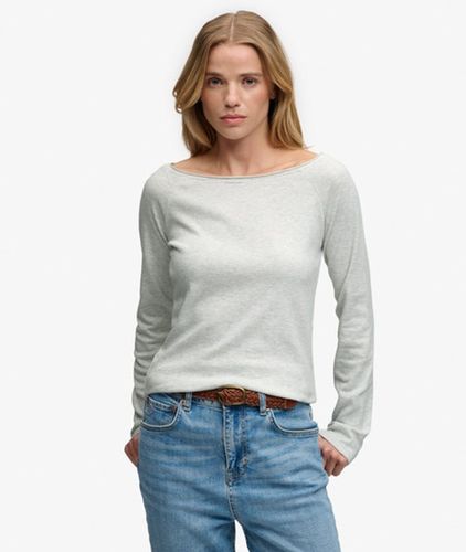 Damen Bardot Off-shoulder Top - Größe: 36 - Superdry - Modalova
