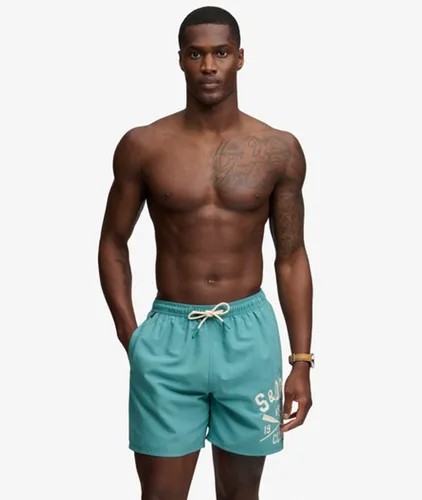 Short de Bain 16 Pouces Logo Imprimé Taille: XL - Superdry - Modalova