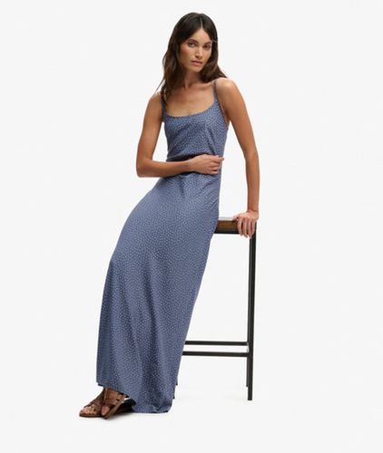 Robe Longue à Bretelles Imprimée Taille: 40 - Superdry - Modalova