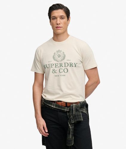 Herren 1954 Company T-shirt in Lockerer Passform - Größe: S - Superdry - Modalova